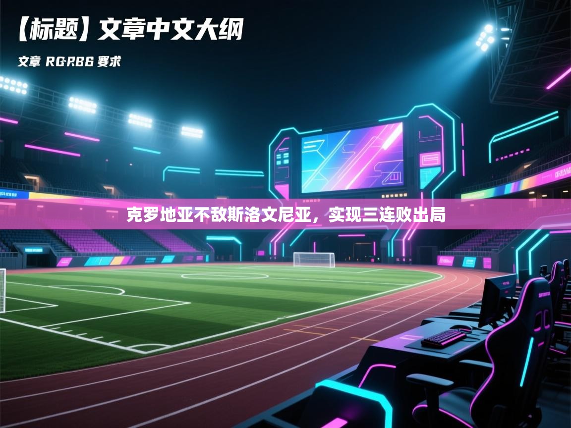 克罗地亚不敌斯洛文尼亚，实现三连败出局